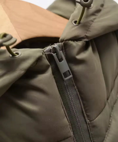 Jaqueta Puffer Feminina Acolchoada Capuz Inverno | Lima