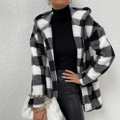 Jaqueta Sobretudo Feminino Teddy | Patye - Anellimn