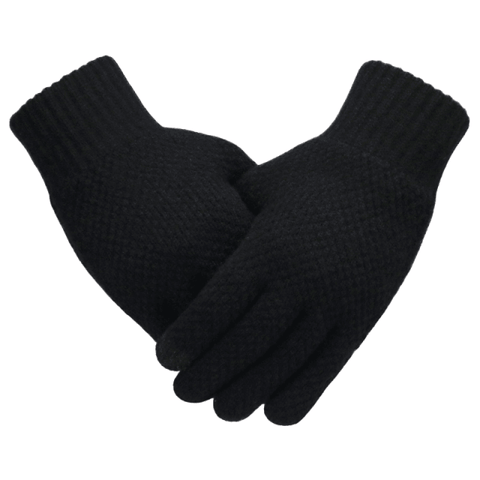 Anellimn compre melhor Luva de Frio masculina Lã com Touch luva de inverno barato