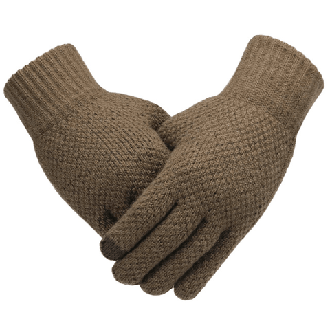Anellimn compre melhor Luva de Frio masculina Lã com Touch luva de inverno barato