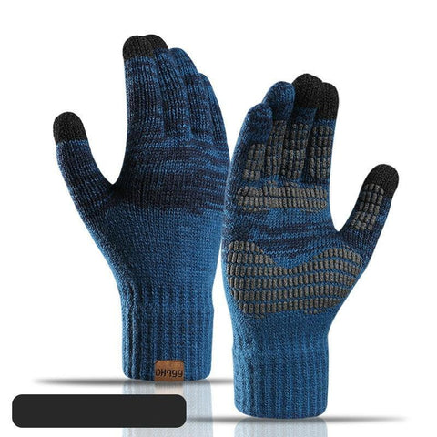 Anellimn compre melhor Luva de Frio masculina Lã com Touch luva de inverno barato