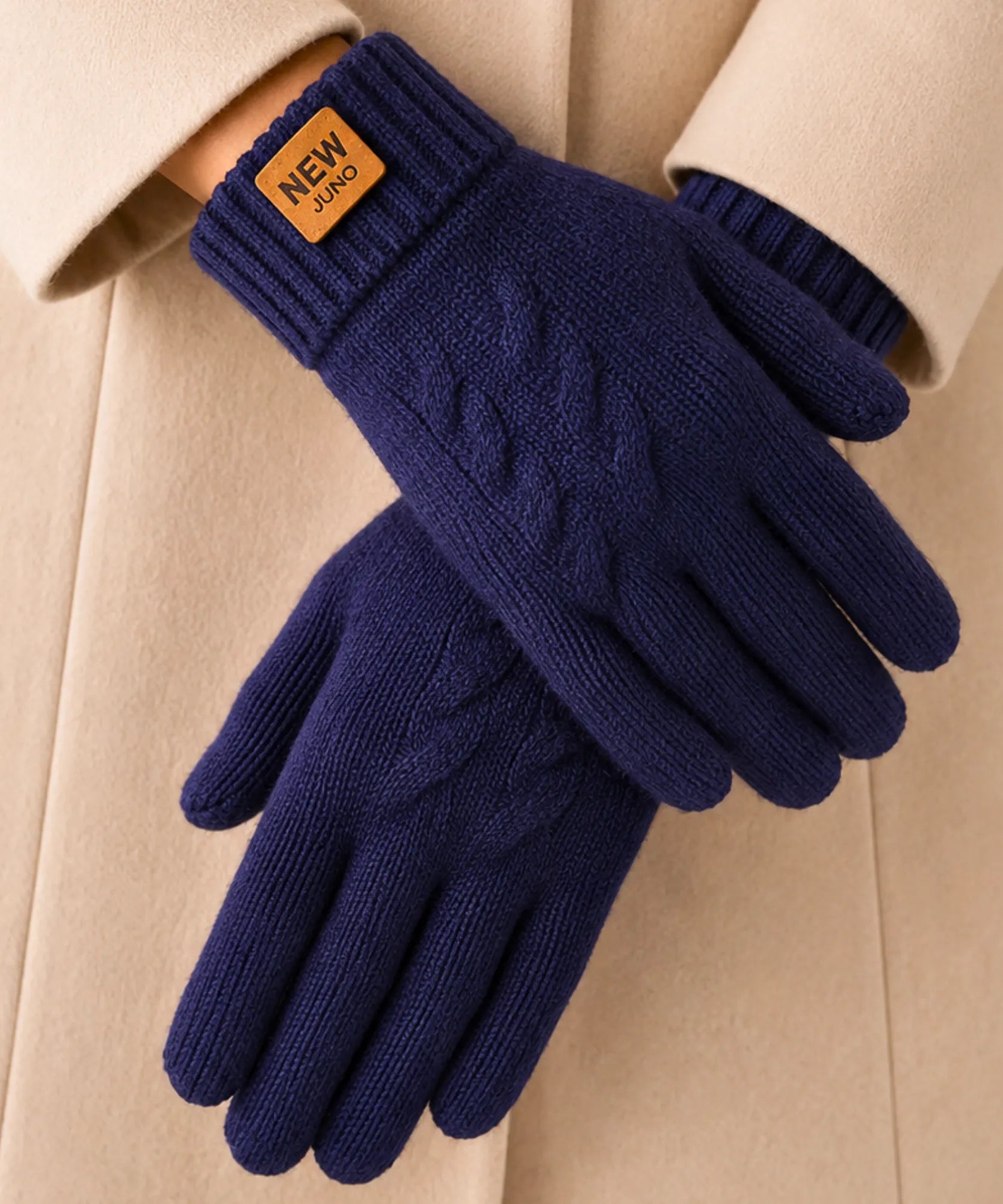 Comprar luva feminina pelúcia touch screen térmica premium macia inverno barata