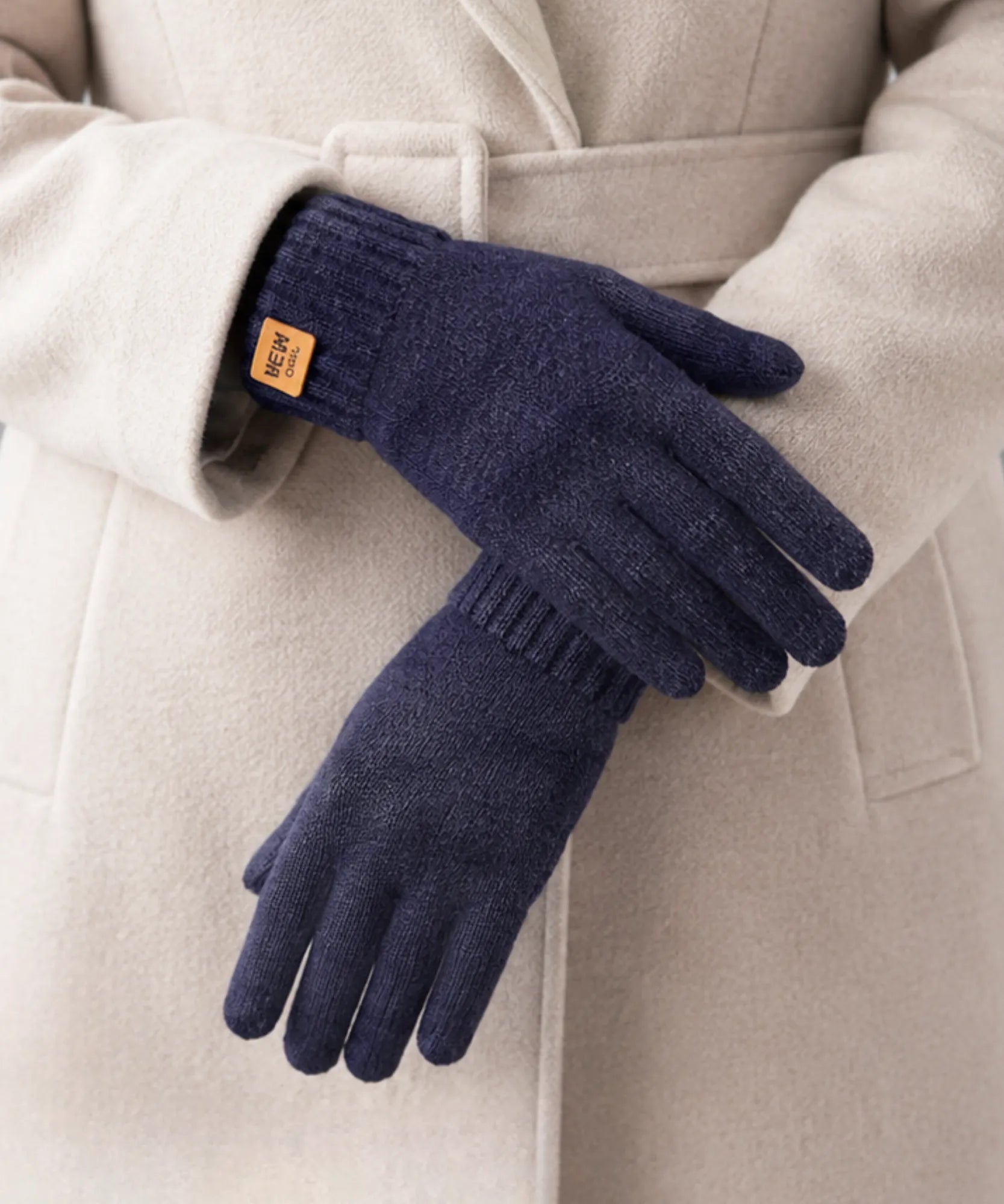 Comprar luva feminina pelúcia touch screen térmica premium macia inverno barata
