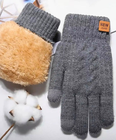 Comprar luva feminina pelúcia touch screen térmica premium macia inverno barata