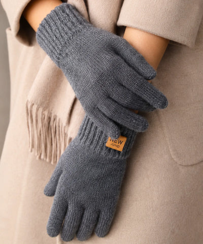 Comprar luva feminina pelúcia touch screen térmica premium macia inverno barata