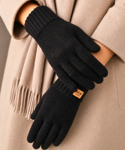 Comprar luva feminina pelúcia touch screen térmica premium macia inverno barata