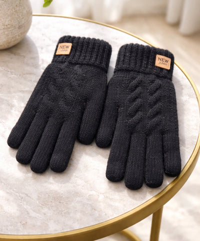Comprar luva feminina pelúcia touch screen térmica premium macia inverno barata