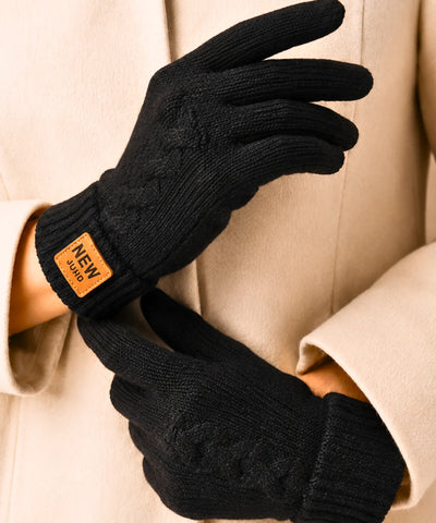 Comprar luva feminina pelúcia touch screen térmica premium macia inverno barata