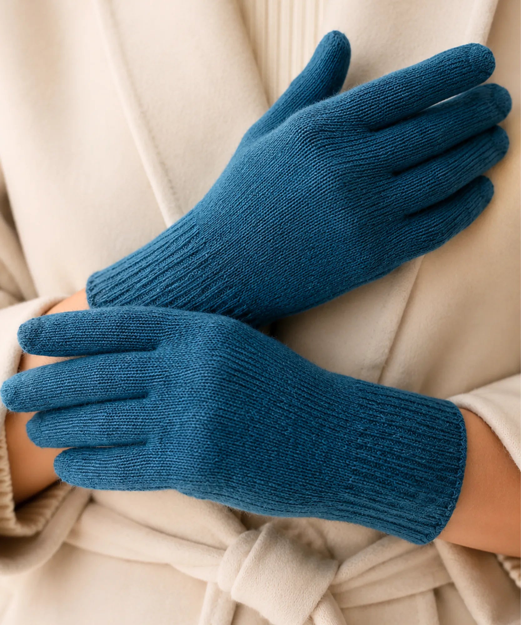 Comprar Luva Feminina Malha Grossa Térmica de Frio barata em promoção ANELLIMN