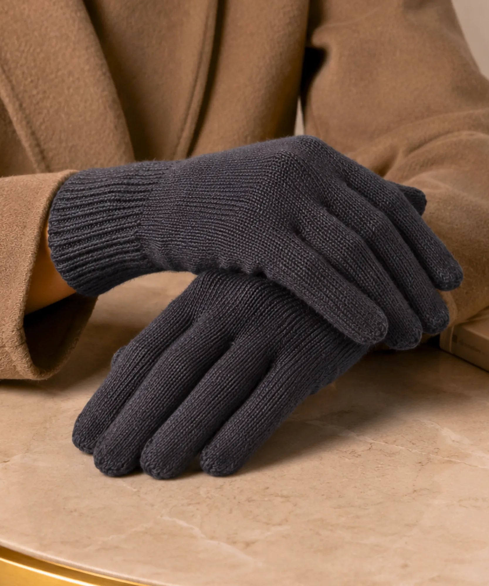Comprar Luva Feminina Malha Grossa Térmica de Frio barata em promoção ANELLIMN