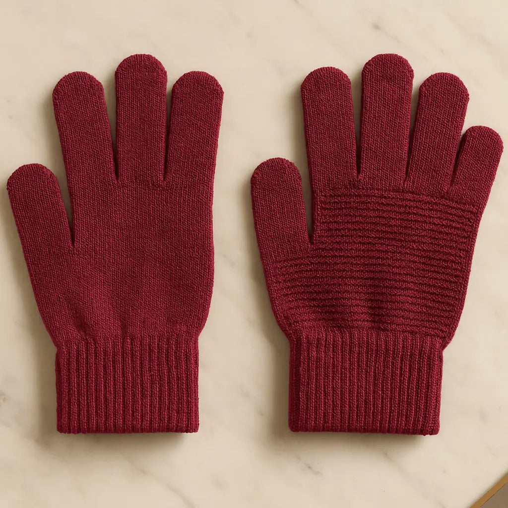 Comprar Luva Feminina Malha Grossa Térmica de Frio ZARA

