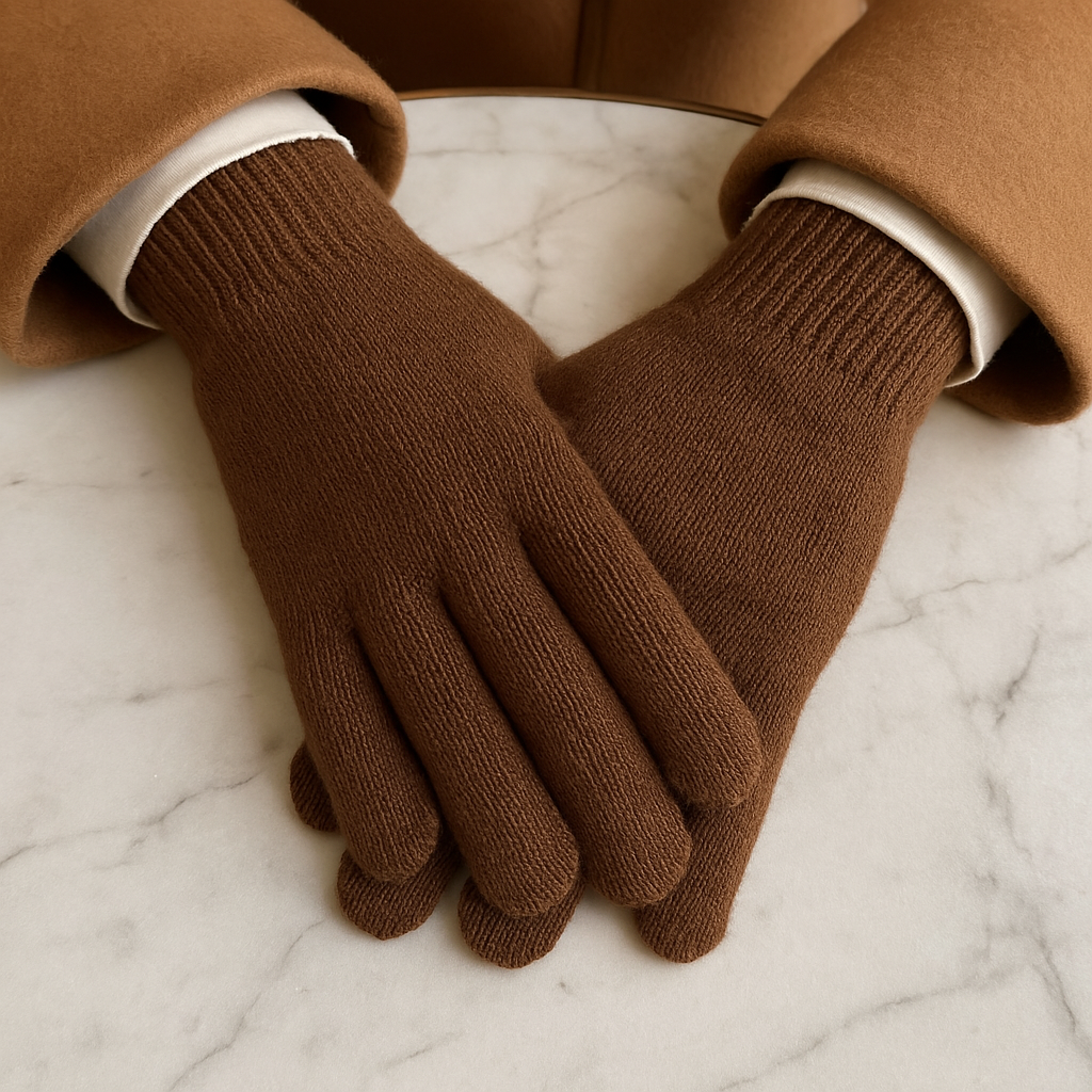 Comprar Luva Feminina Malha Grossa Térmica de Frio ZARA
