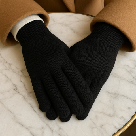 Comprar Luva Feminina Malha Grossa Térmica de Frio ZARA
