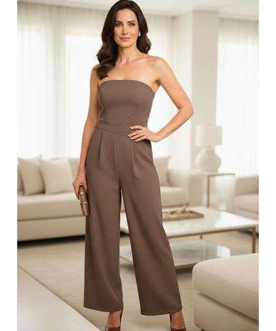 Macacão Feminino Alfaiataria Tomara Que Caia Elegante | Marine