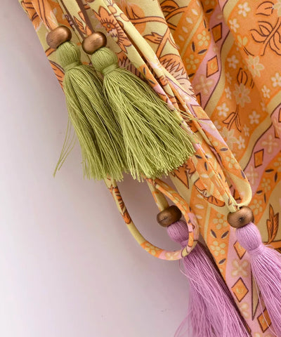 Macacão Feminino Longo Estampado Pantalona Boho Casual | Louise