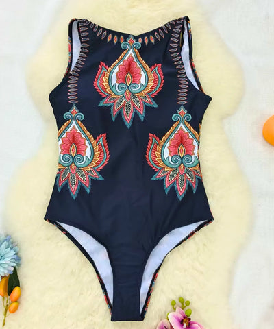 Maiô Feminino Estampado Bojo Modelagem Praia Boho | Tropical