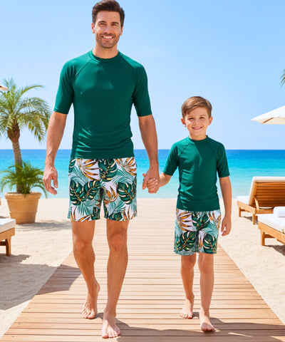 Maiô Mãe e Filha Praia Conjunto Família Shorts | Simpsons