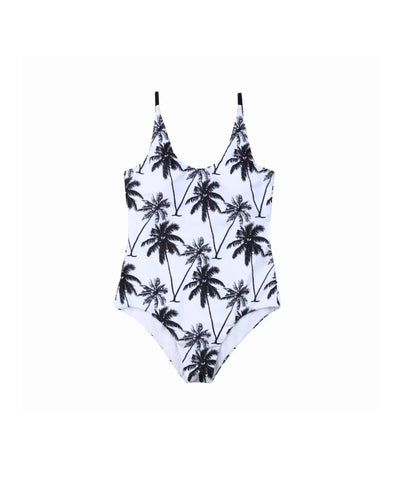 Maiô Mãe e Filha Estampa Com Bojo e Shorts Pai Filho | Coccus