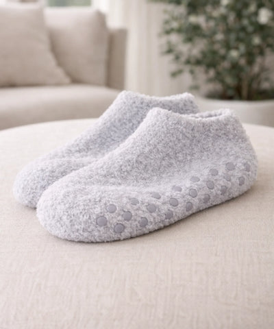 Comprar Meia Antiderrapante Peluciada Térmica Feminina Confortável Segura Casa Inverno barato