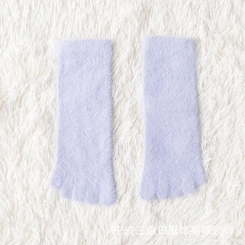 Anellimn comprar meia com dedos de lã  meia de dedos feminino preço barato