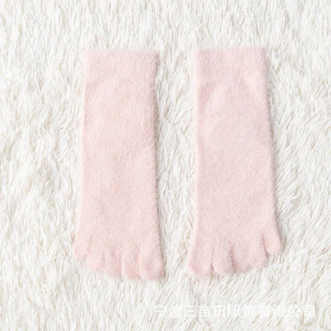 Anellimn comprar meia com dedos de lã  meia de dedos feminino preço barato