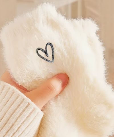  Comprar meia peluciada feminina antiderrapante felpuda inverno quente dormir casa barato em promoção