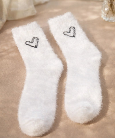  Comprar meia peluciada feminina antiderrapante felpuda inverno quente dormir casa barato em promoção