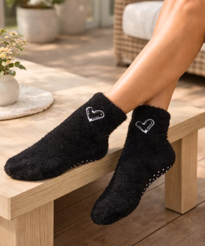  Comprar meia peluciada feminina antiderrapante felpuda inverno quente dormir casa barato em promoção