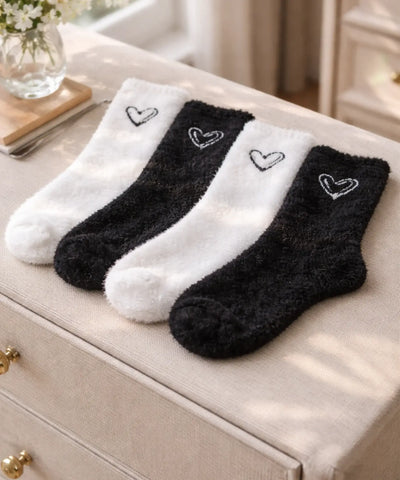  Comprar meia peluciada feminina antiderrapante felpuda inverno quente dormir casa barato em promoção