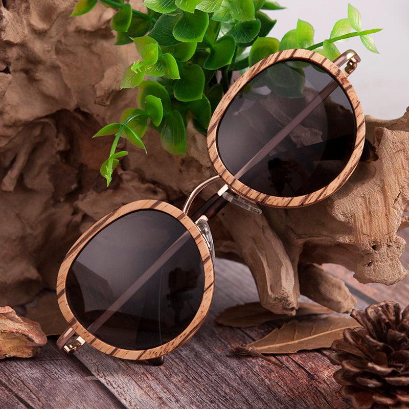 Anellimn melhor oculos de sol feminino grande com proteção UV óculos de sol feminino barato Anellimn melhor Óculos de sol feminino masculino de bambu madeira óculos de sol feminino masculino barato 