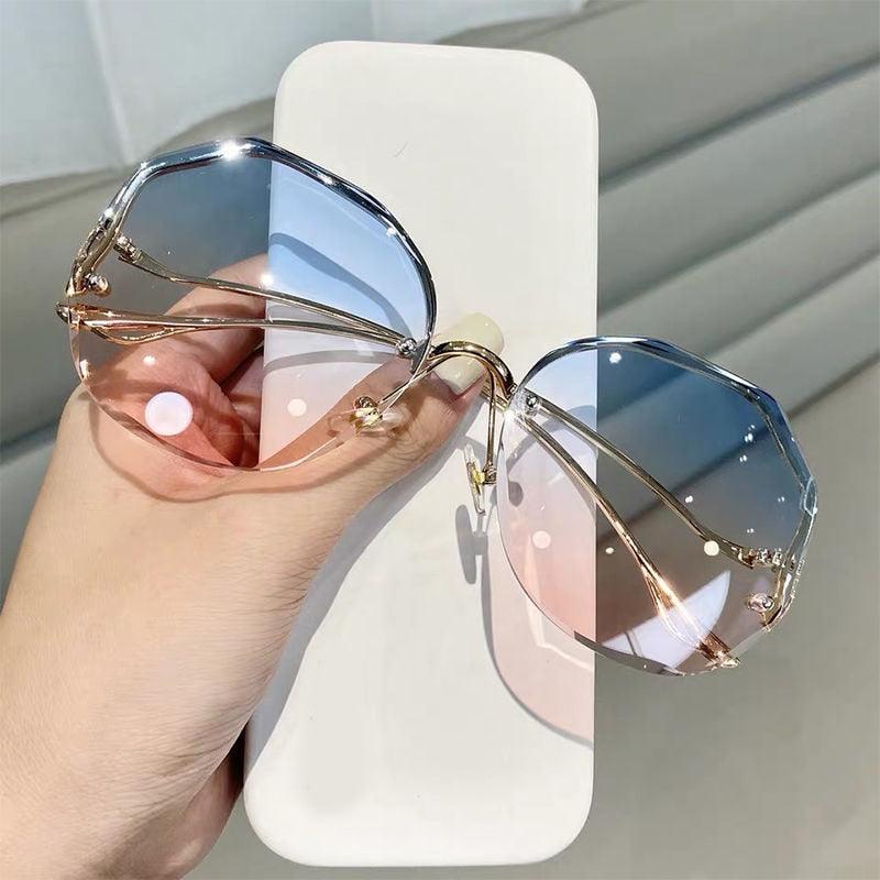 Anellimn comprar melhor oculos de sol feminino com proteção UV óculos de sol barato preço óculos retro