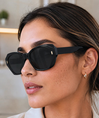 Comprar óculos de sol gatinho feminino preto em promoção Anellimn