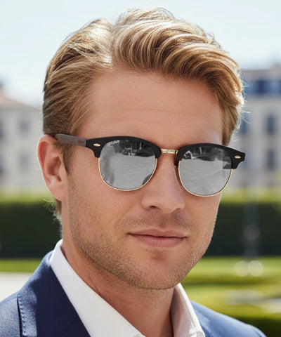 Comprar óculos de sol polarizado madeira natural UV400 vintage retrô unissex barato promoção