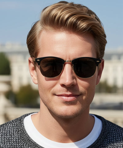 Comprar óculos de sol polarizado madeira natural UV400 vintage retrô unissex barato promoção