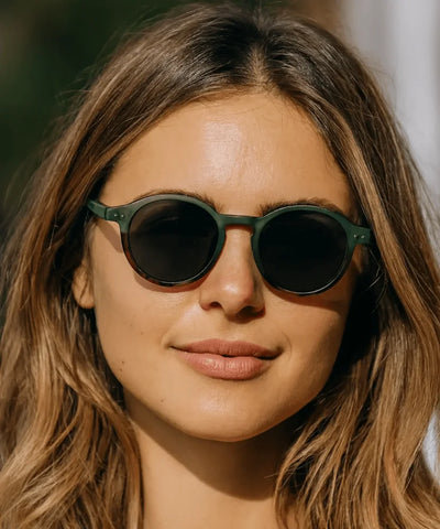 Comprar óculos de sol redondo polarizado proteção UV400 unissex premium barato promoção ANELLIMN