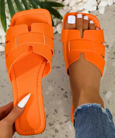 Comprar rasteirinha feminina slide tira larga confortável macia anatômica casual praia verão em promoção