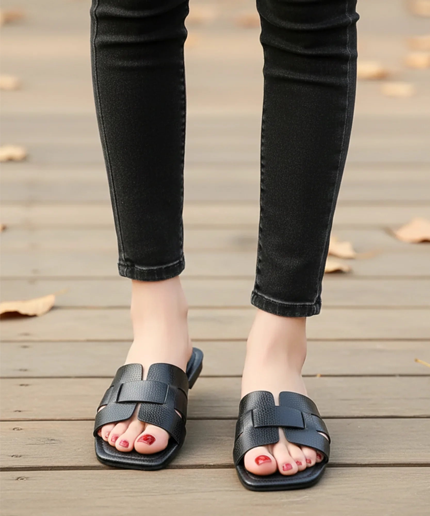 Comprar rasteirinha feminina slide tira larga confortável macia anatômica casual praia verão em promoção