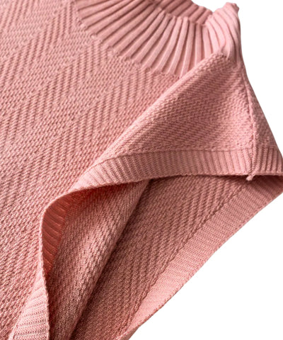 Regata Tricot Feminina Canelada com Gola Alta Elegante | Ella