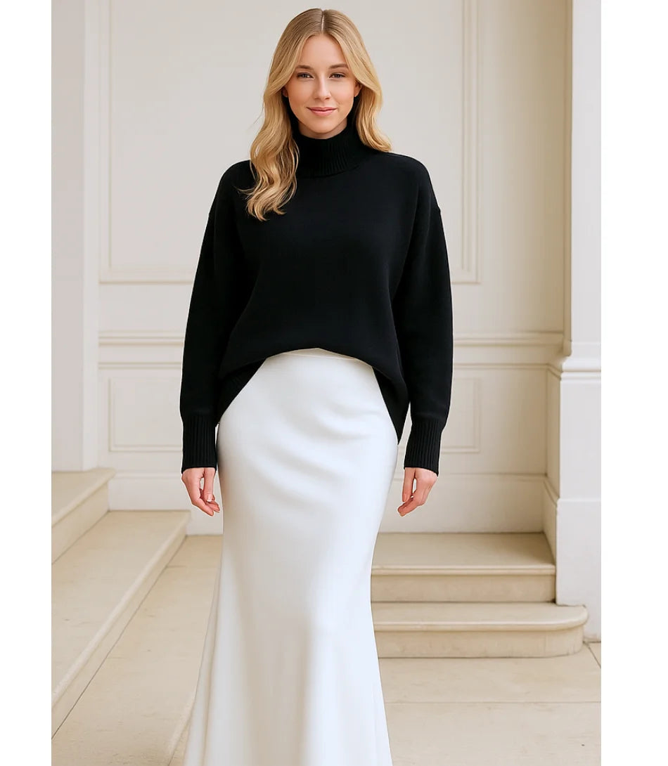 Comprar saia longa de cetim feminina branco sereia elegante para eventos, looks casuais e sofisticados em promoção ZARA
