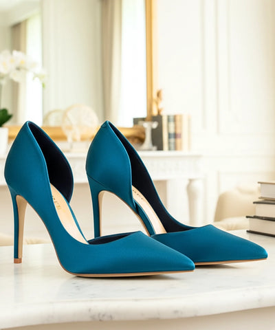 Comprar scarpin feminino couro premium salto alto confortável elegante casamentos festas executivo barato promoção