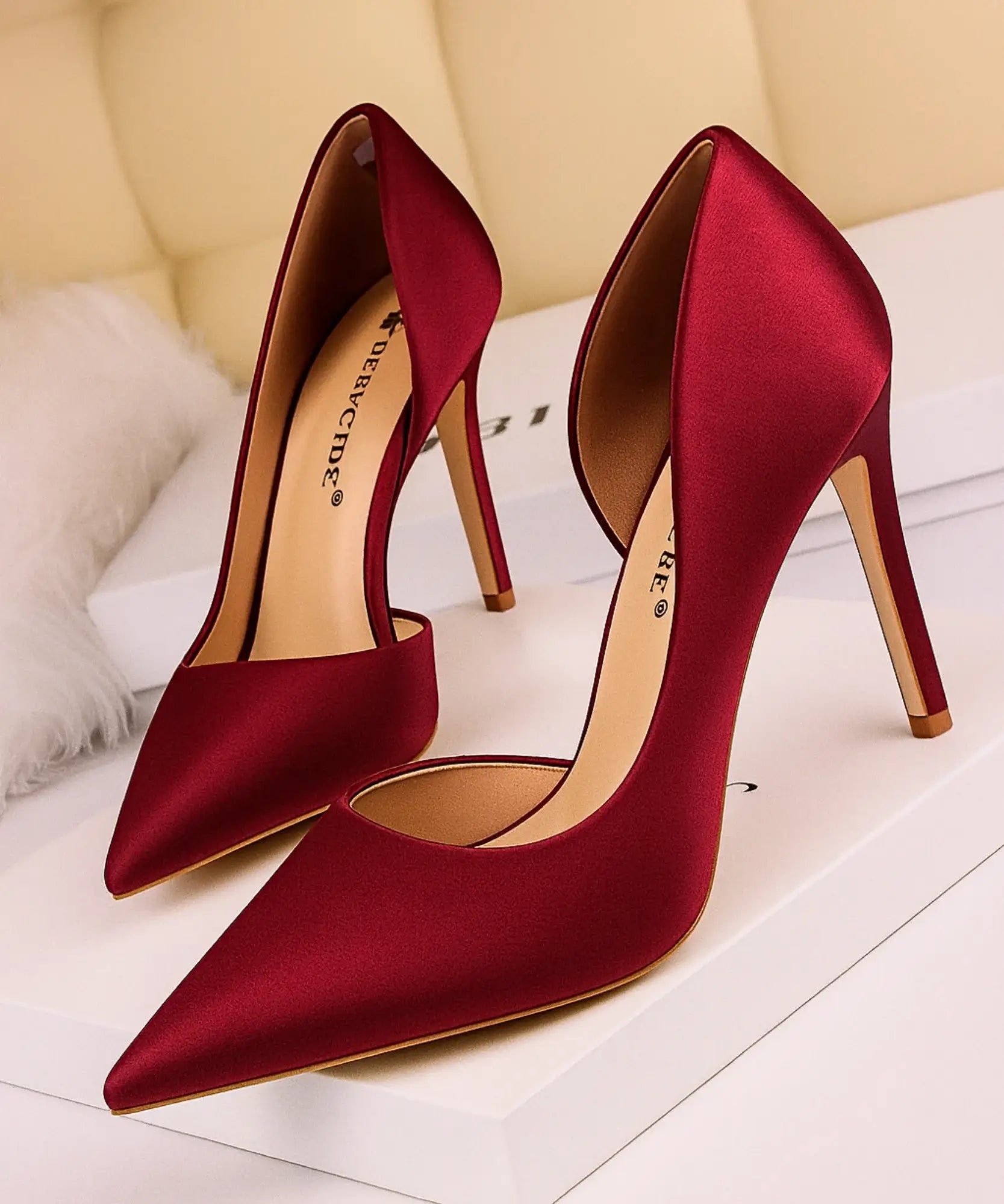 Comprar scarpin feminino couro premium salto alto confortável elegante casamentos festas executivo barato promoção