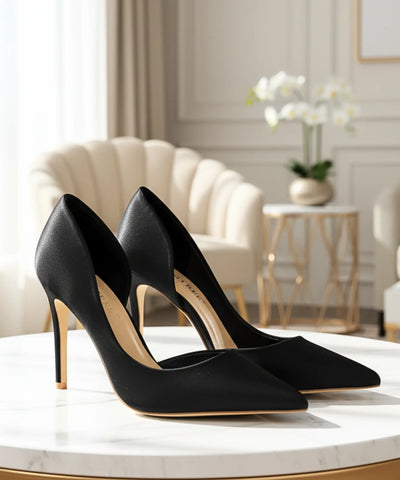 Comprar scarpin feminino couro premium salto alto confortável elegante casamentos festas executivo barato promoção