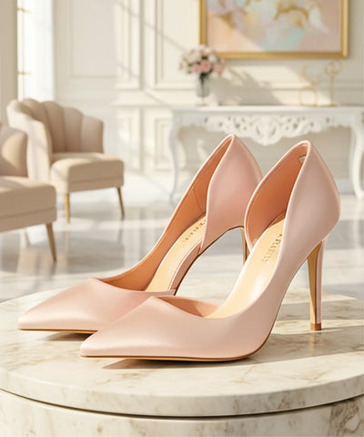 Comprar scarpin feminino couro premium salto alto confortável elegante casamentos festas executivo barato promoção