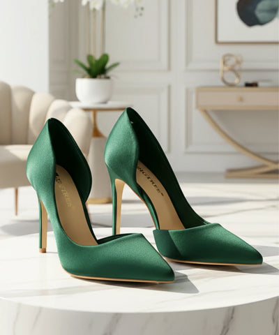 Comprar scarpin feminino couro premium salto alto confortável elegante casamentos festas executivo barato promoção