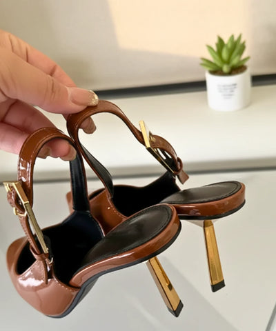 Scarpin Slingback Feminino Confortável Bico Fino | Slye