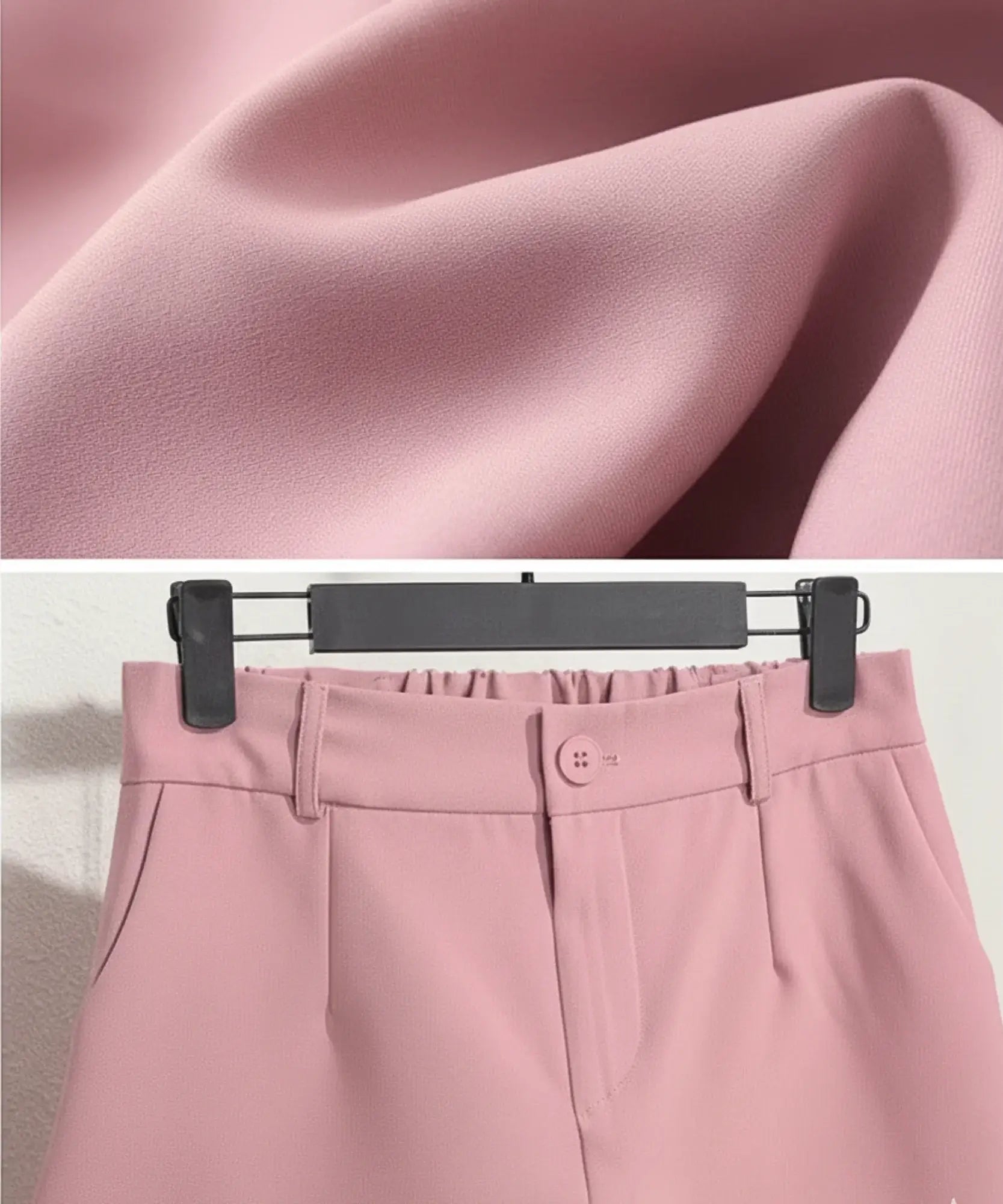 Comprar shorts alfaiataria feminino cintura alta elástico curto modelagem solta elegante barato ZARA