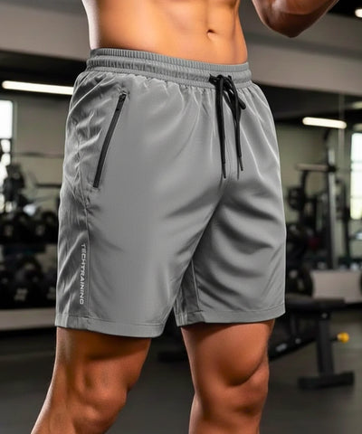 Comprar Short corrida masculino dry fit de alta performance com bolsos zíper, leve, respirável e ideal para treinos intensos e corrida ANELLIMN