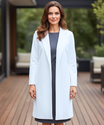 Comprar sobretudo feminino longo de lã batida elegante com corte estruturado para looks urbanos sofisticados e inverno ZARA