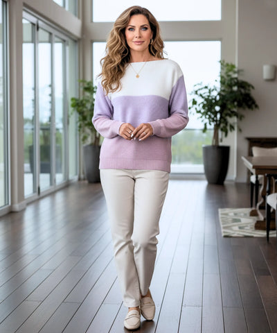 Comprar suéter feminino de tricot elegante e manga longa para looks confortáveis e sofisticados no inverno ZARA