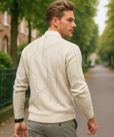 Suéter Masculino Tricot Premium Gola Alta para o Inverno | Milano
